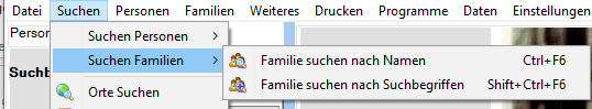 Suche Familien M