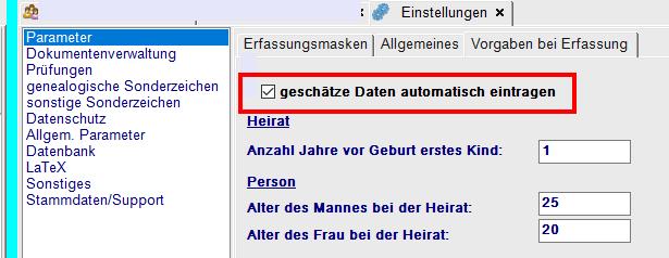 geschätzte Daten autm