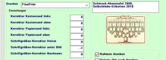 Korrektur der Ränder