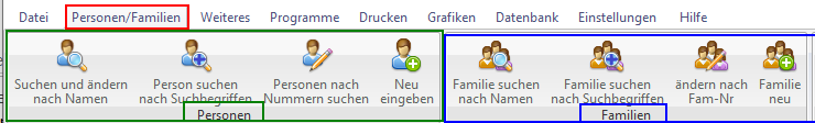 Personen und Familien