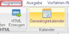 Programme - Genealogiekalender