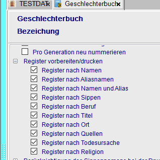 Register Geschlechterbuch