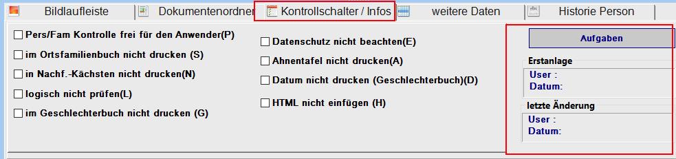 Kontrollschalter-Infos