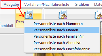 Personenlisten